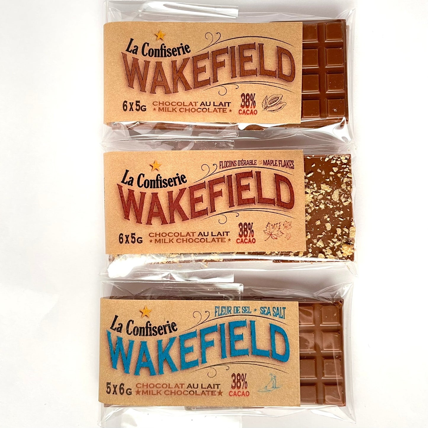 Mini chocolate bars - 6 x 5g