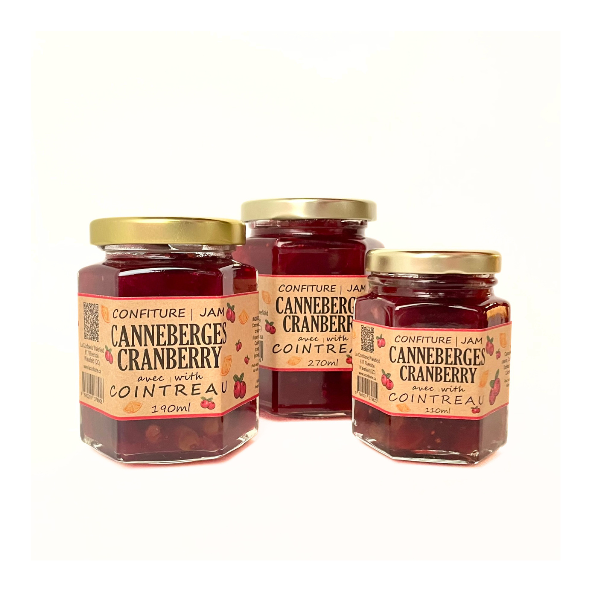 Cranberry and Cointreau Jam