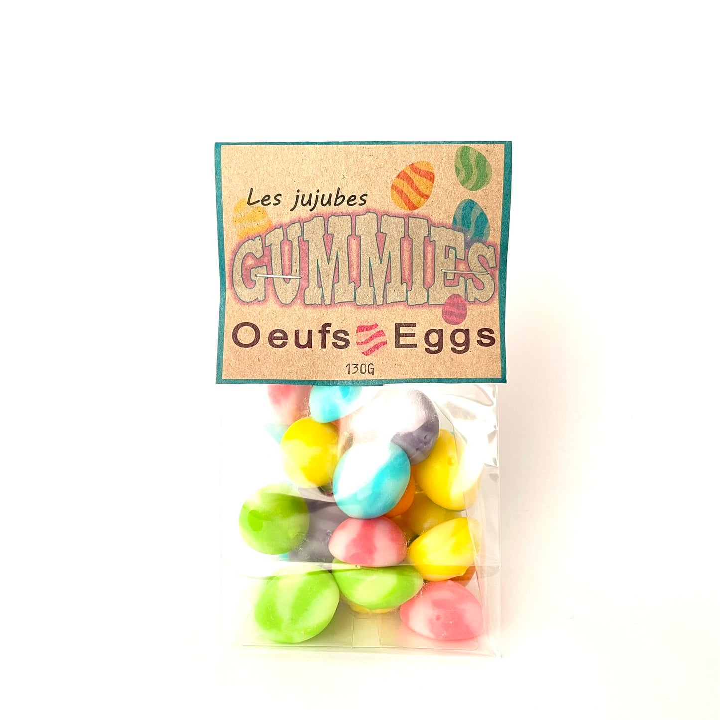 Jujubes en forme d'oeufs