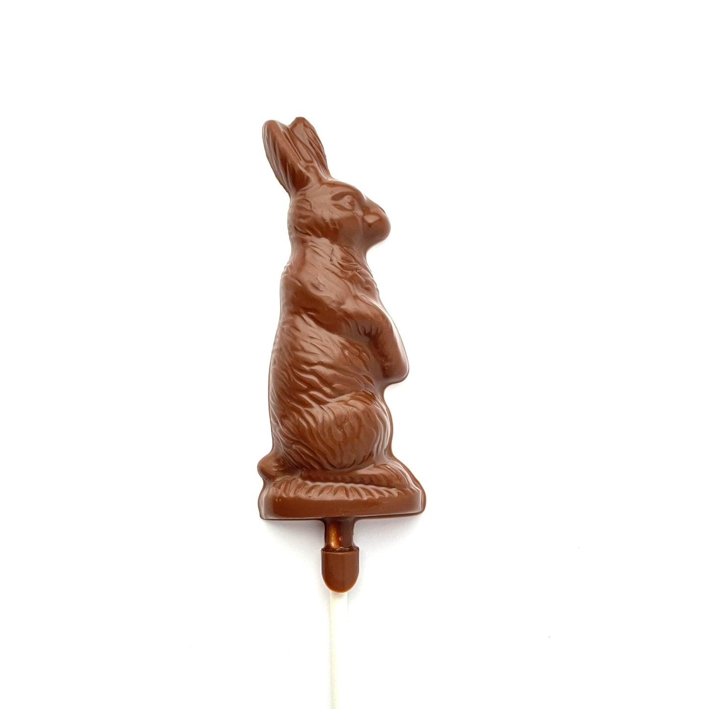 Easter chocolate lollipop - Traditional bunny