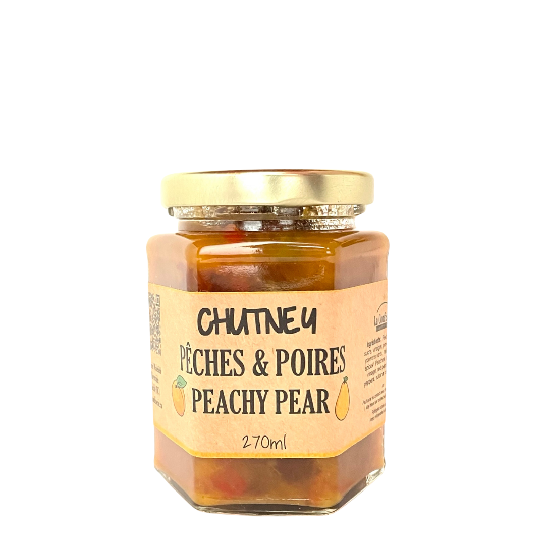 Peachy Pear Chutney
