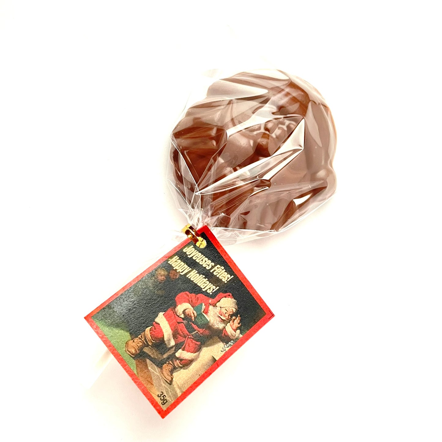 Sucette en chocolat - Père Noël