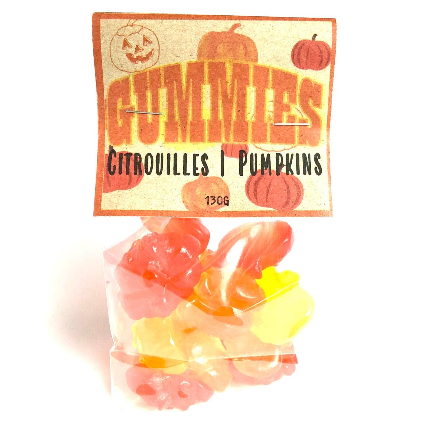 Bonbon de gélatine - Citrouilles