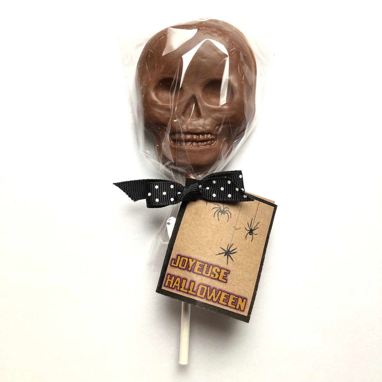 Halloween Chocolate Lollipops_ Skull