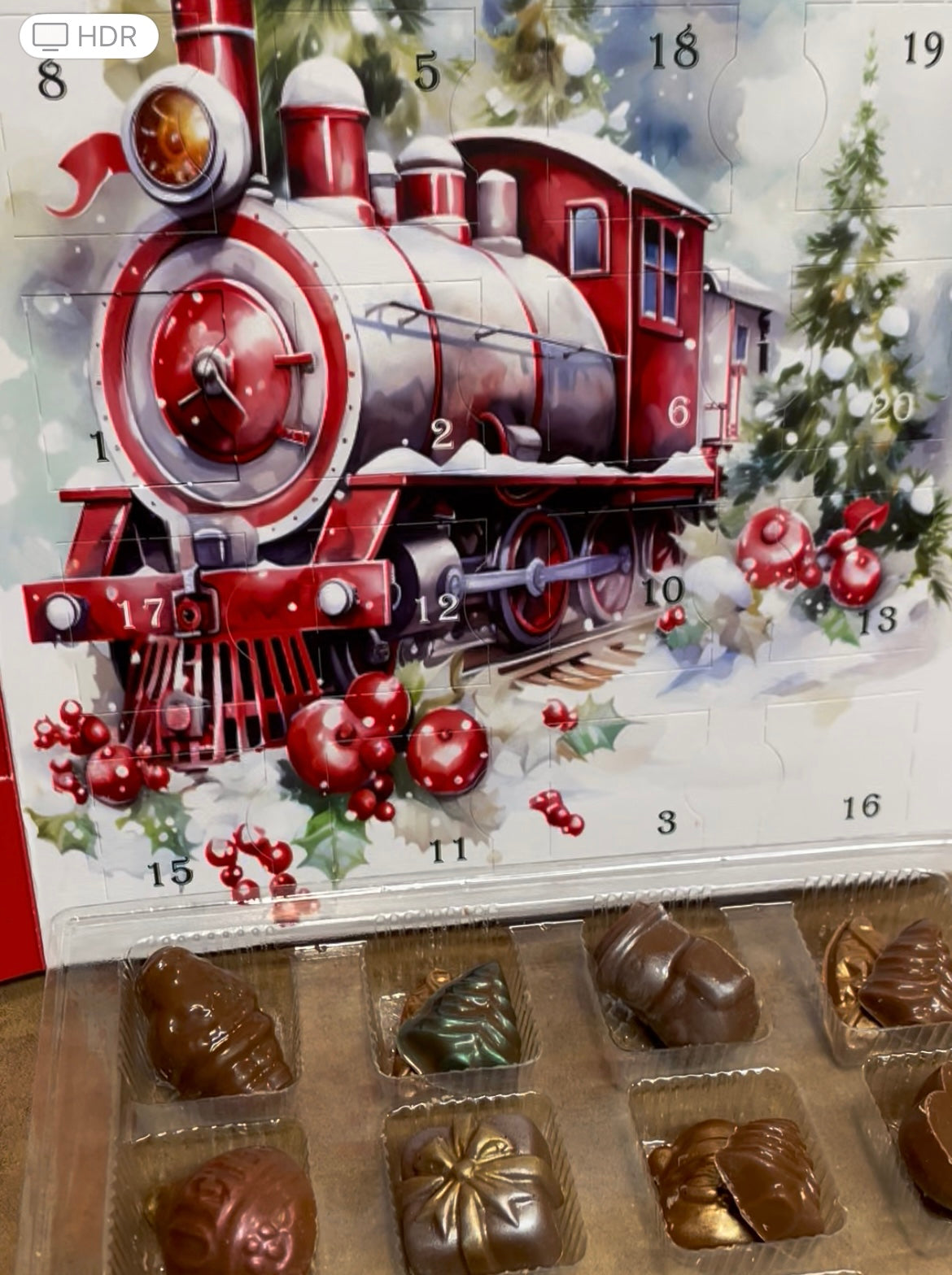 Advent Calendar (locomotive) - Chocolate