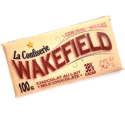 Chocolate Bar with Maple Flakes