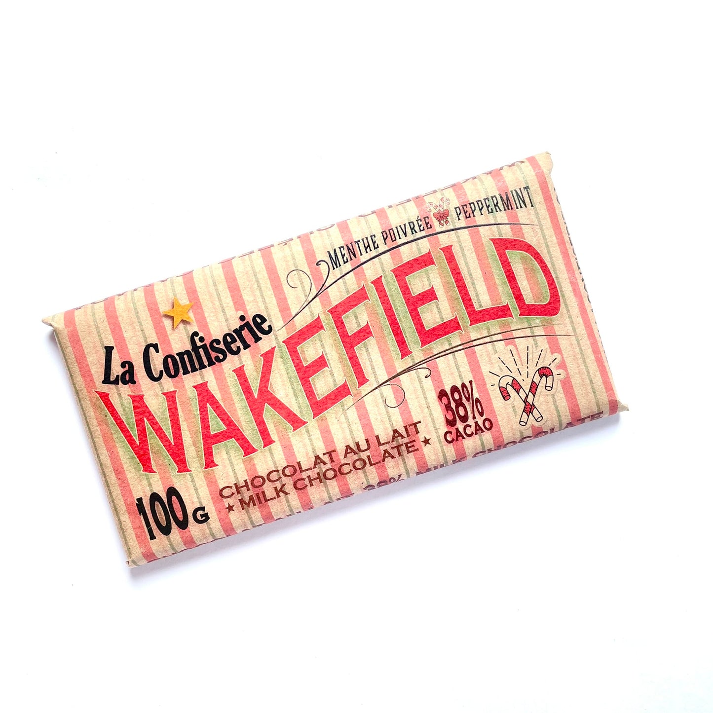 Chocolate Bar Peppermint (Candy Cane)