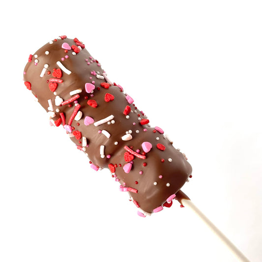 Guimauves enrobées de chocolat