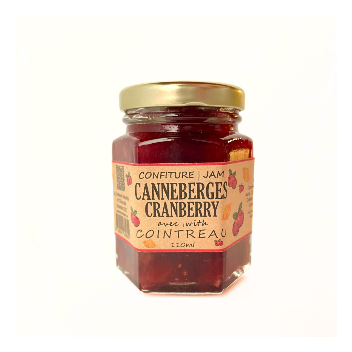 Cranberry and Cointreau Jam
