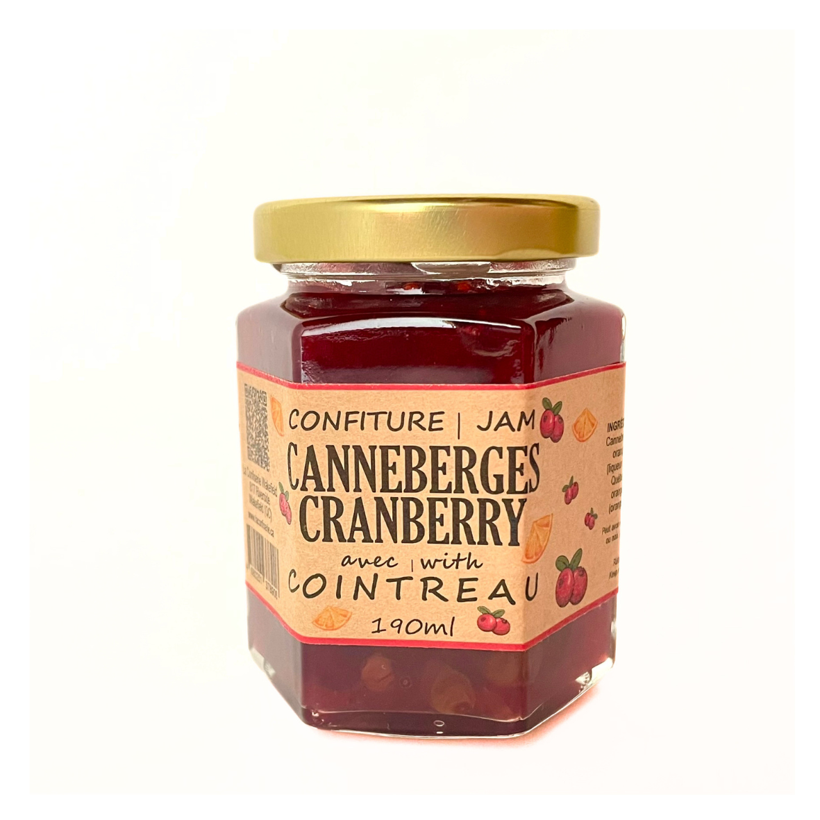 Cranberry and Cointreau Jam