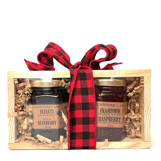 Jam Gift pack - wooden crate