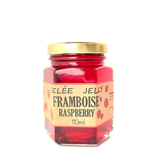 Raspberry jelly with pure vanilla
