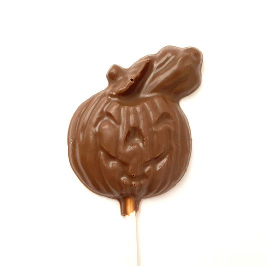 Chocolate lollipop _ Haunted Pumpkin