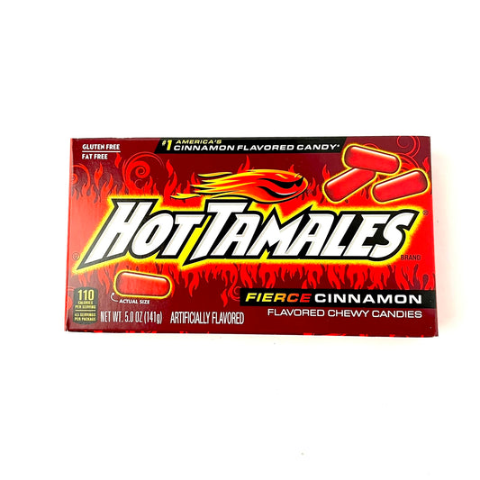Hot Tamales cinnamon candy _ Theatre Box