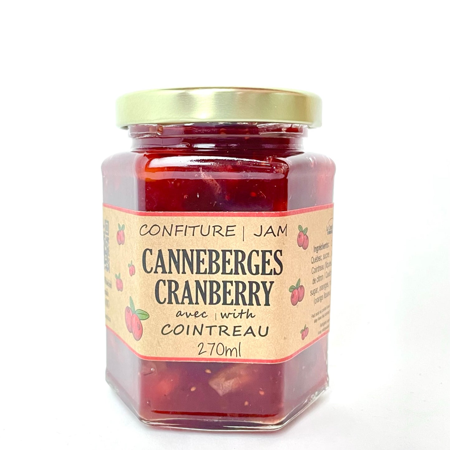 Cranberry and Cointreau Jam