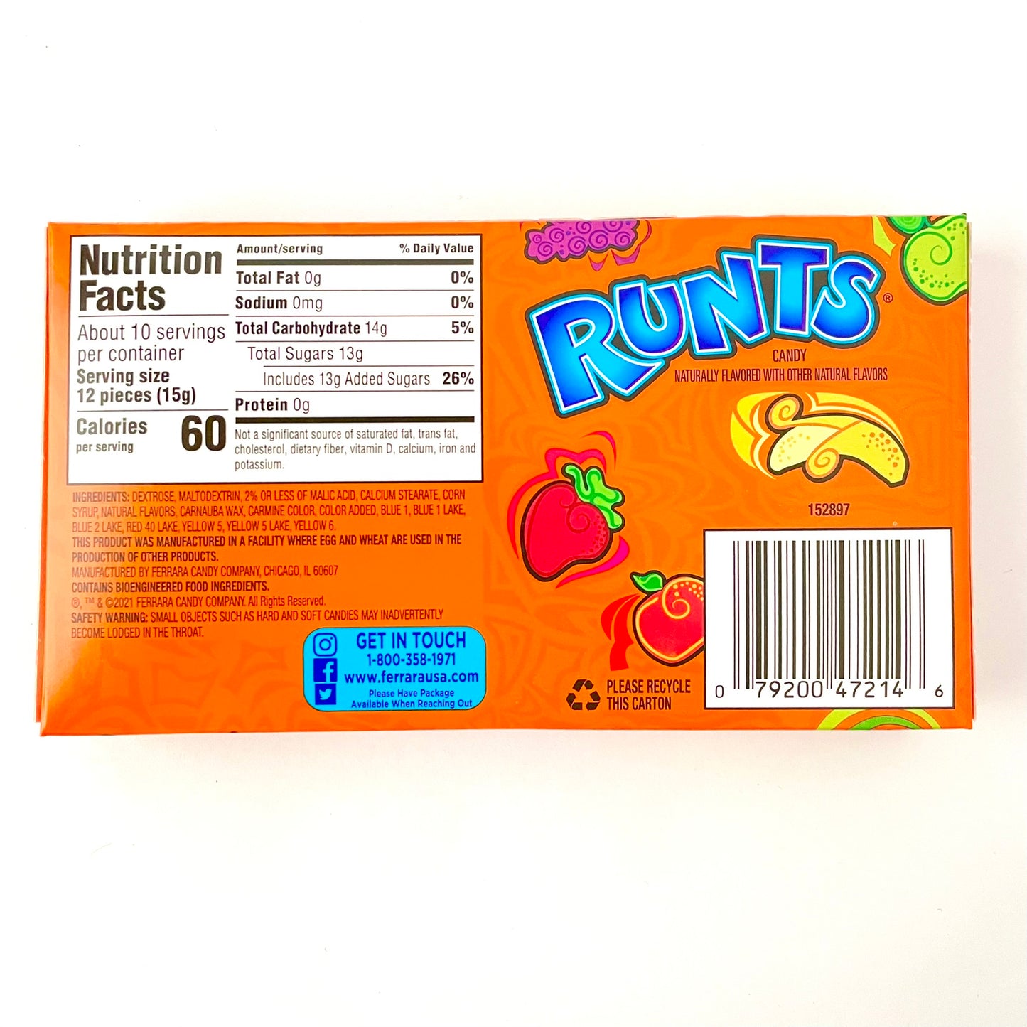 Boîte Cinema Runts