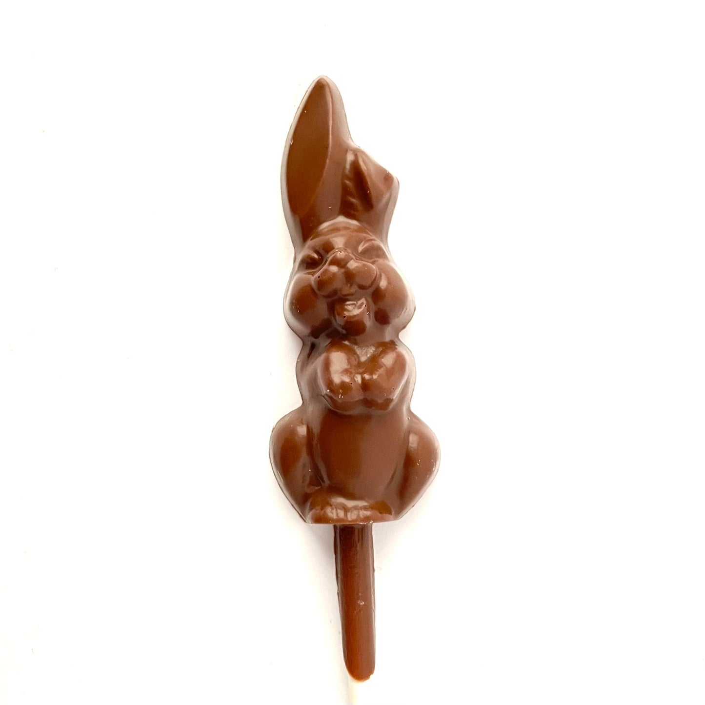Easter chocolate lollipop - Happy Bunny