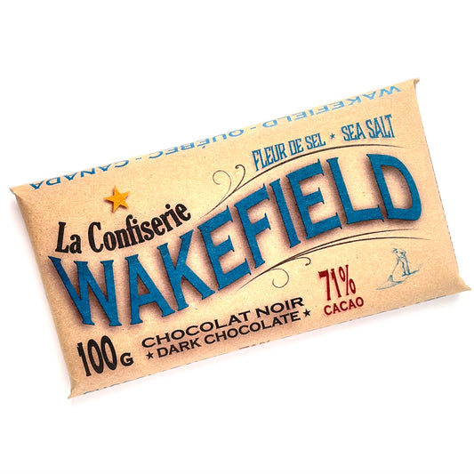 Chocolate Bar with Fleur de sel (sea salt)