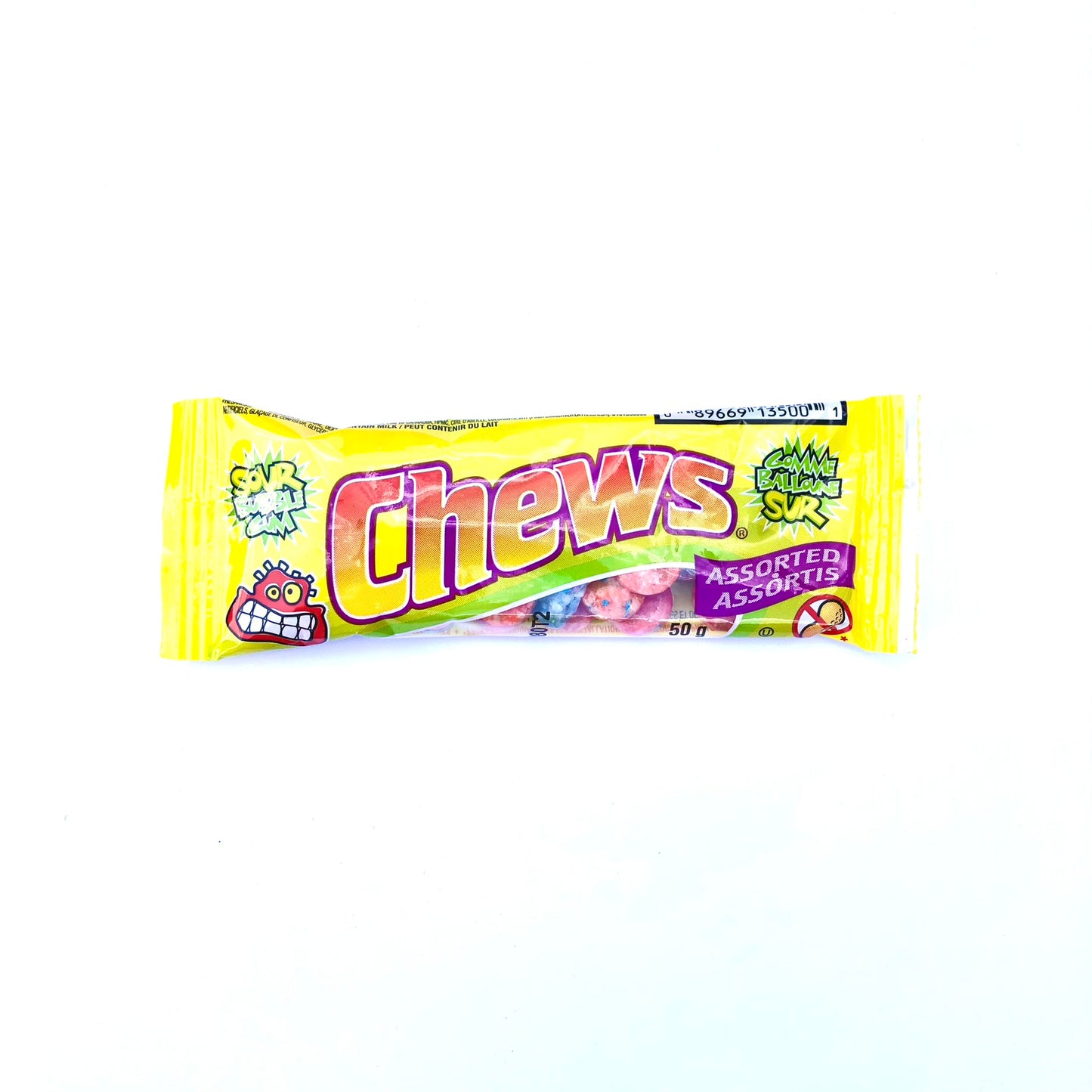Chews Sour Gum - Assorted