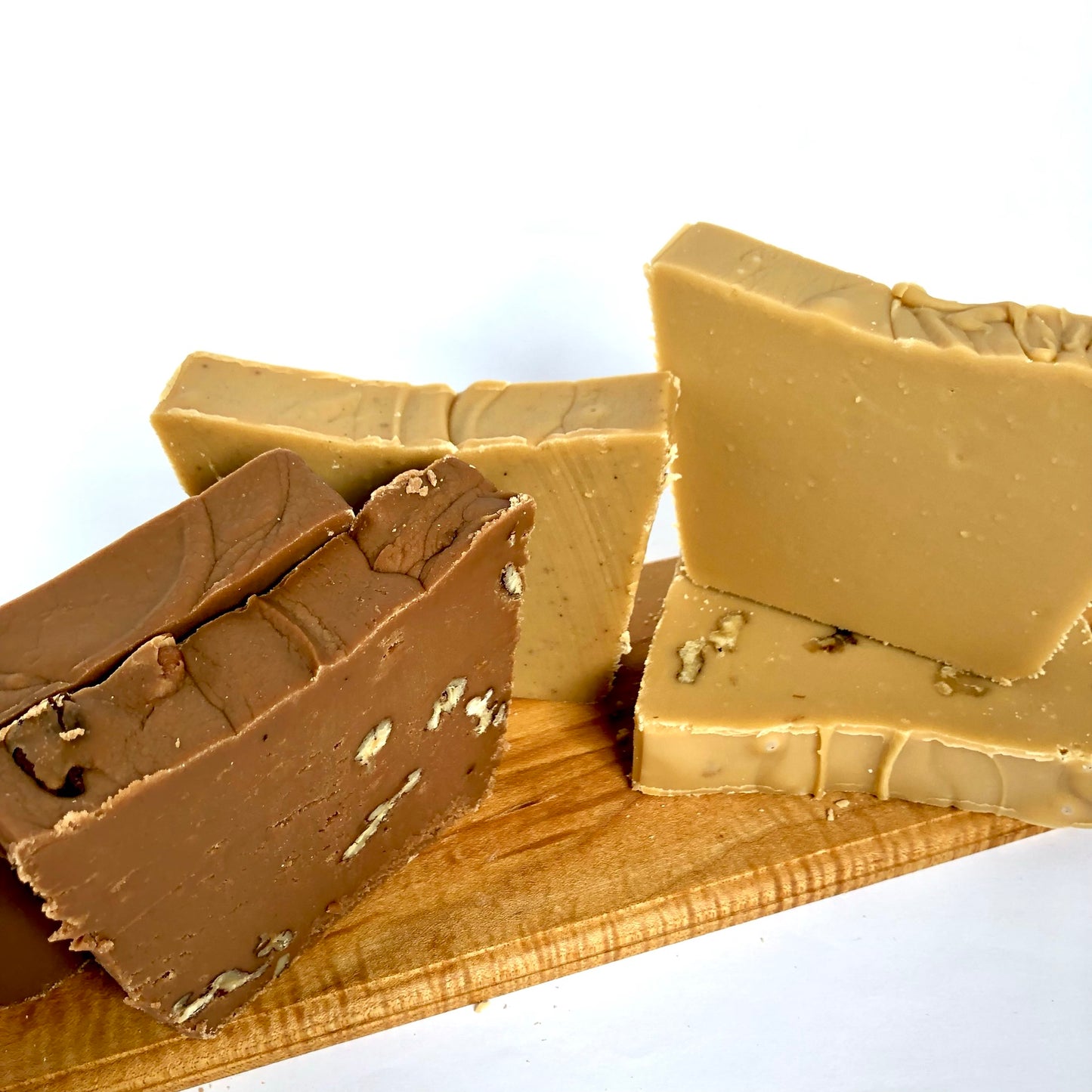 Fudge à lérable avec noix de Grenoble