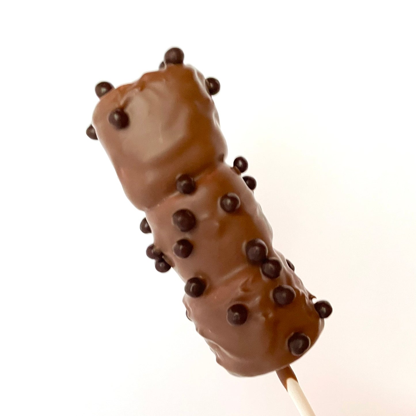 Marshmallows dipped in chocolate