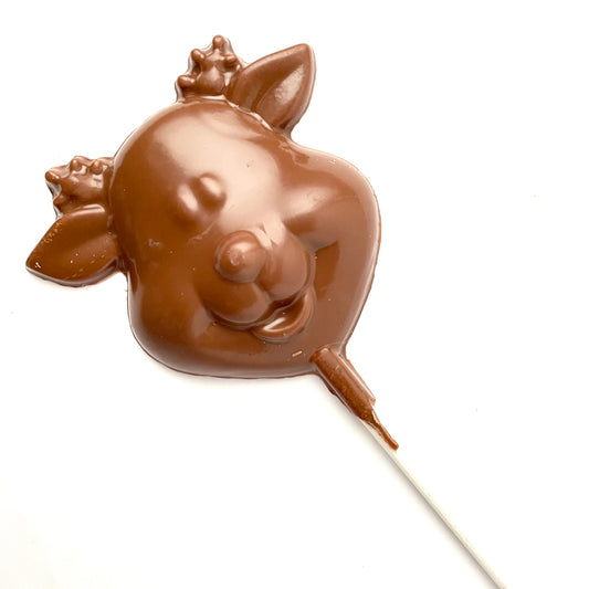 Sucette en chocolat - Renne