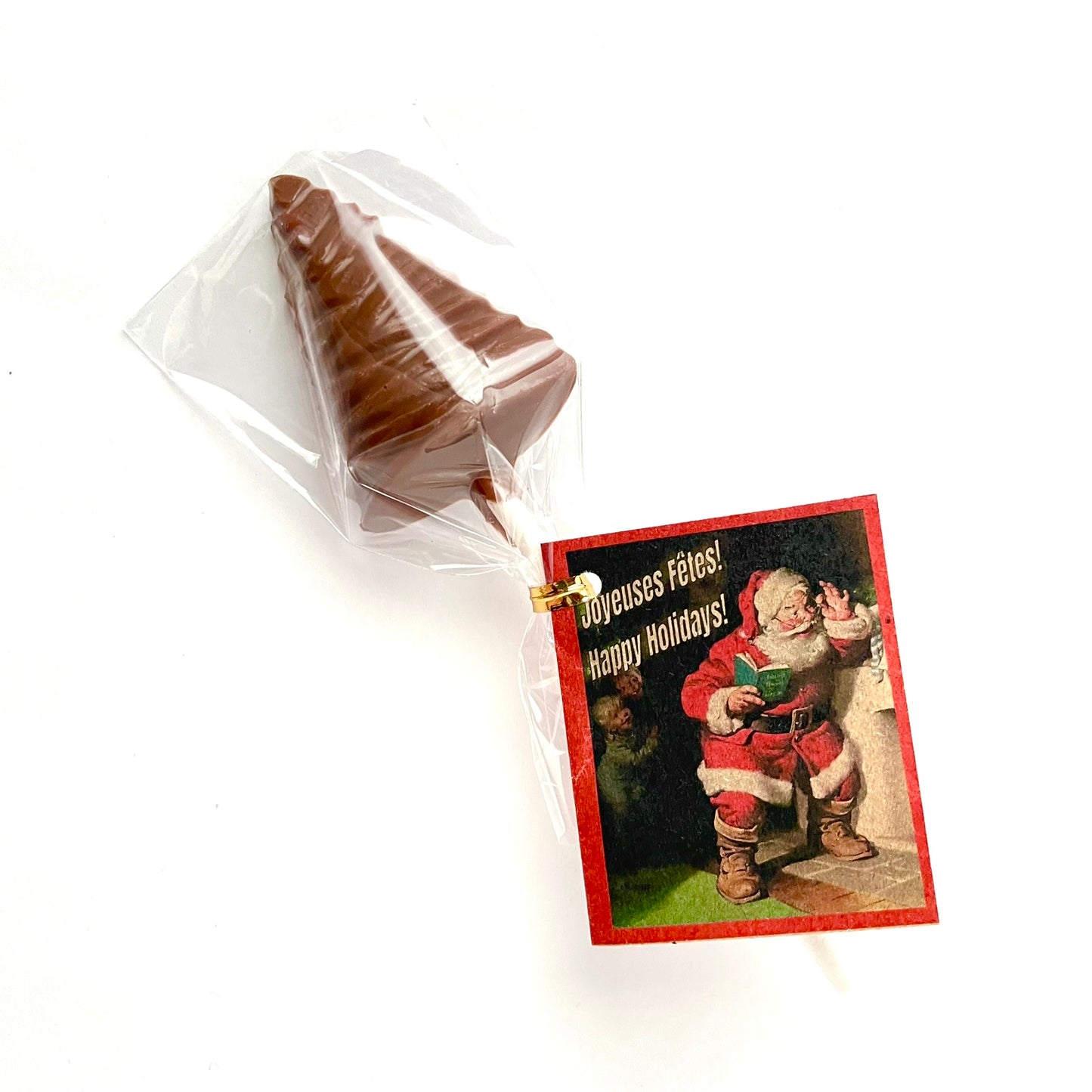 Sucette au Chocolat - Petit Sapin de Noël 1