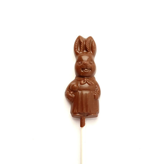 Easter chocolate lollipop - Mini Girl Bunny