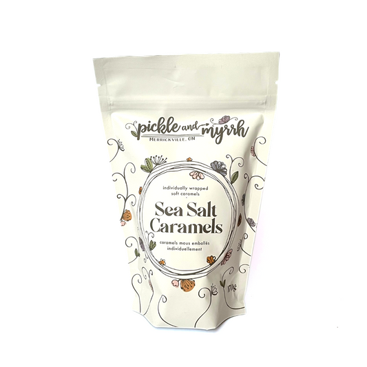 Sea Salt Caramels by Pickle and Myrrh