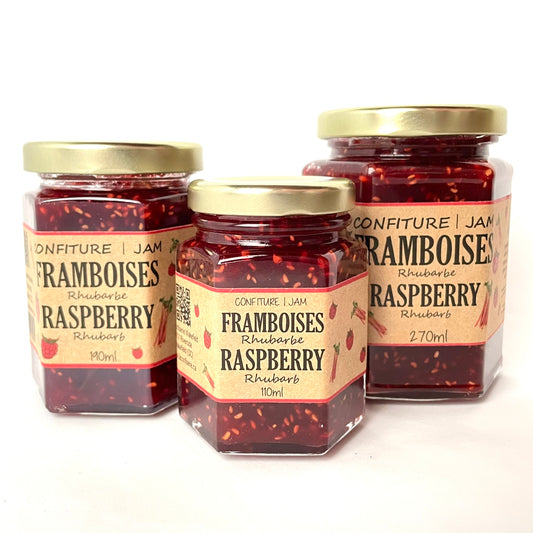 Raspberry Rhubarb Jam