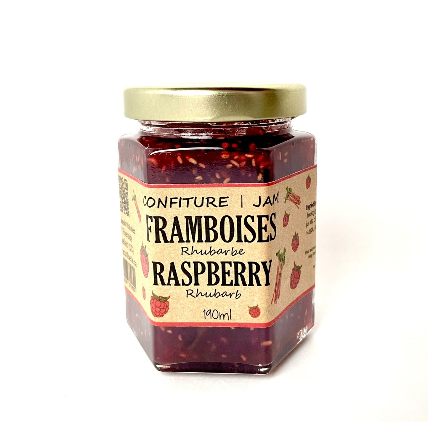 Raspberry Rhubarb Jam