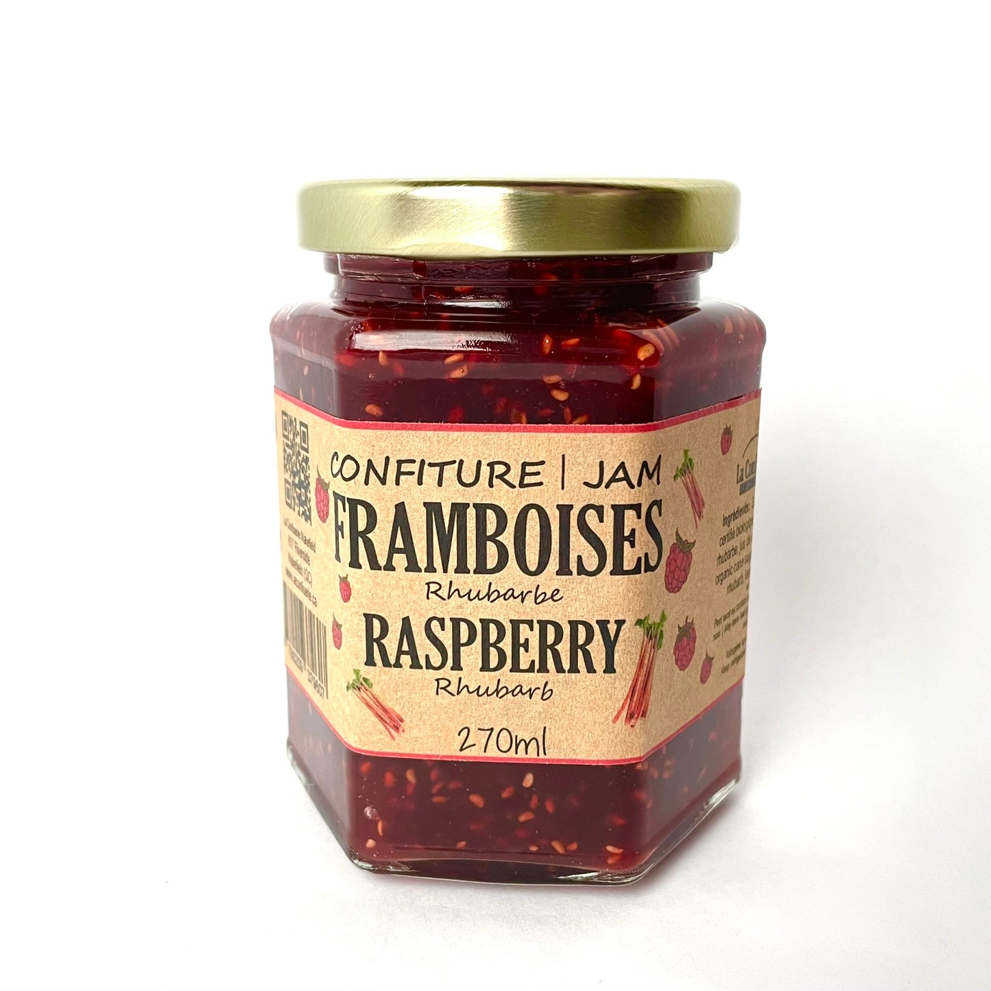 Raspberry Rhubarb Jam