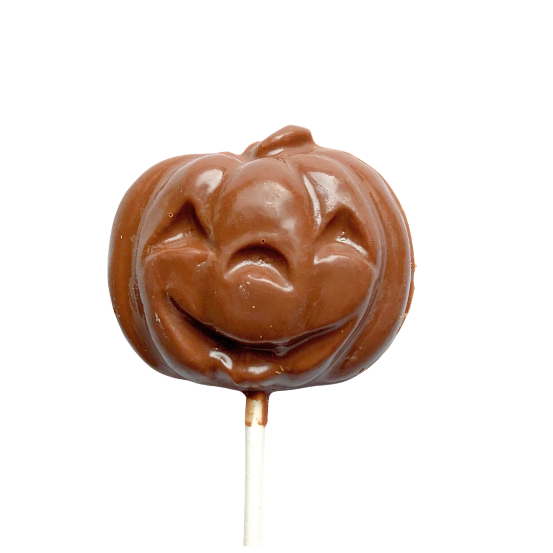 Halloween Chocolate lollipops _ Pumpkin