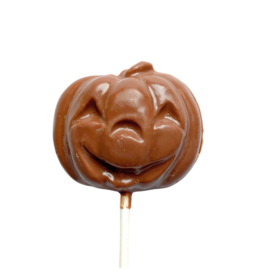 Halloween Chocolate lollipops _ Pumpkin