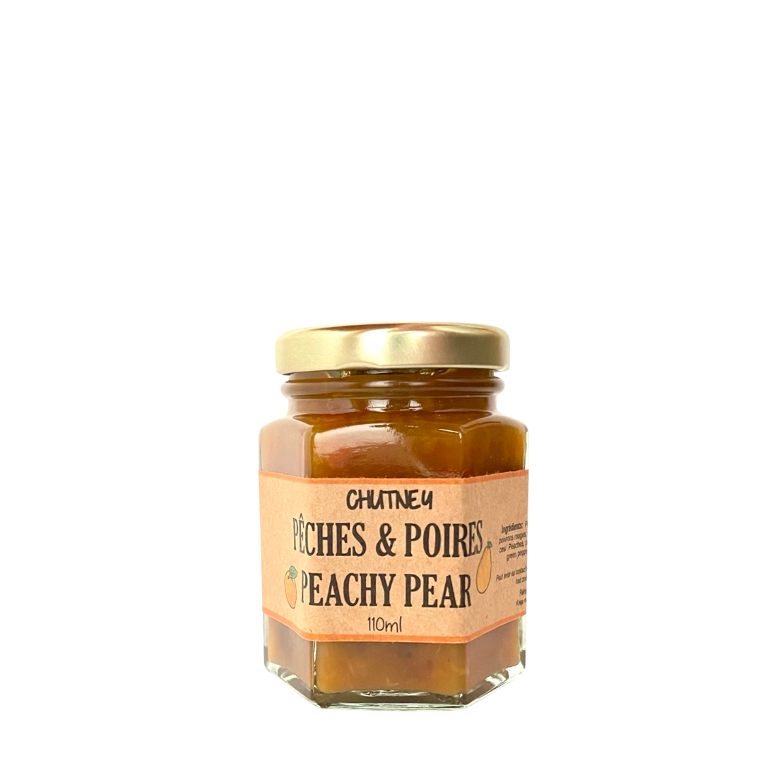 Chutney Pêches et Poires