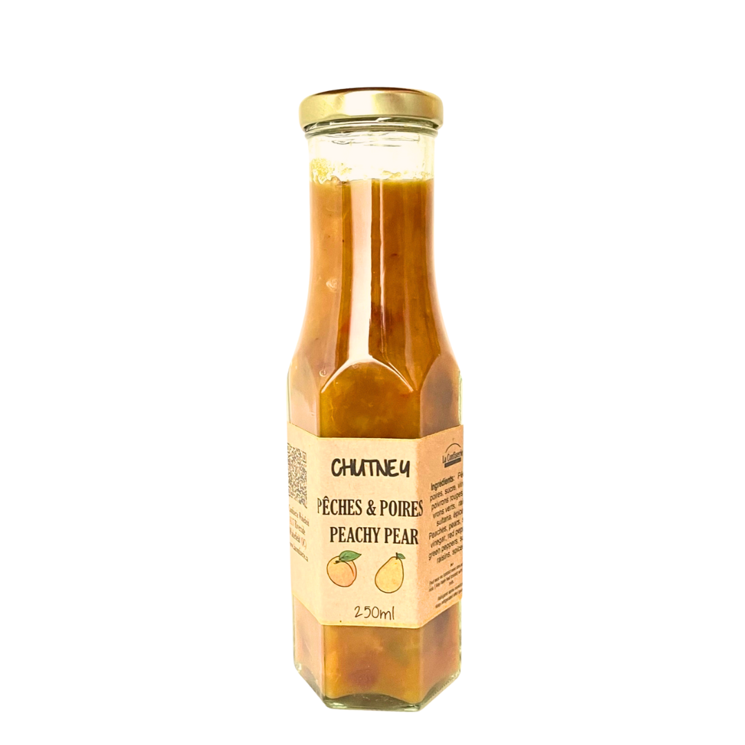 Chutney Pêches et Poires