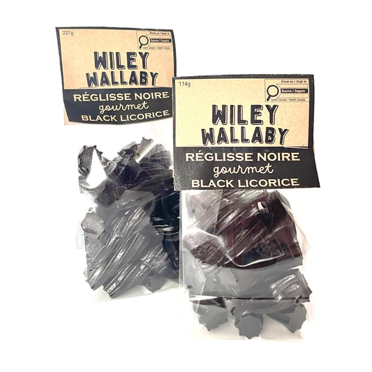 Wiley Wallaby Gourmet Black Licorice