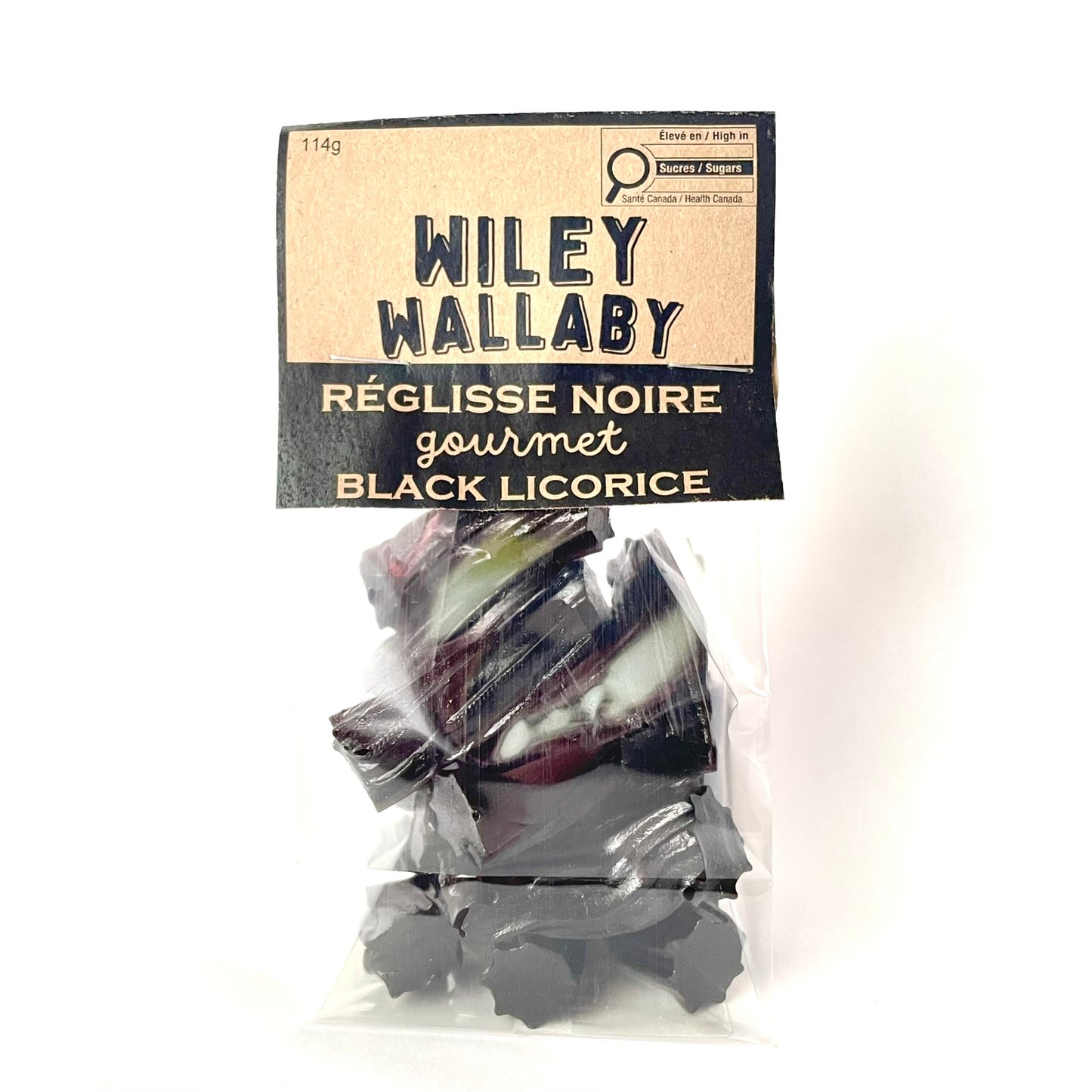 Réglisse noire gourmet Wiley Wallaby