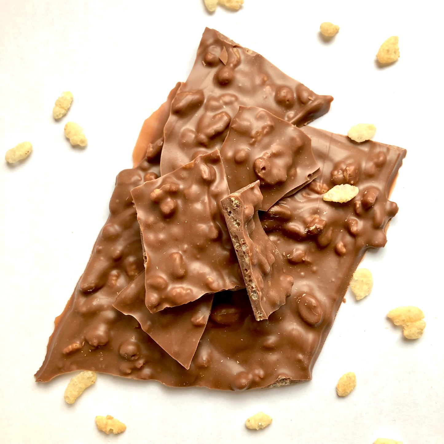 Chocolate Bark - Rice Crisps