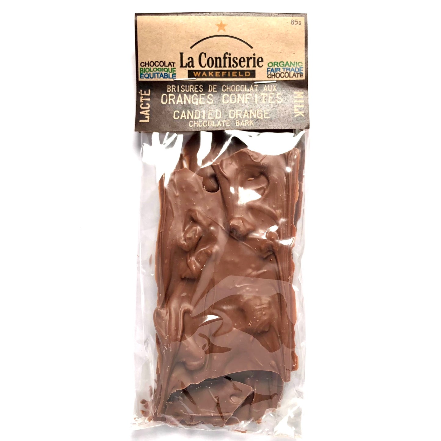 Chocolate Bark - Candied Orange Peel