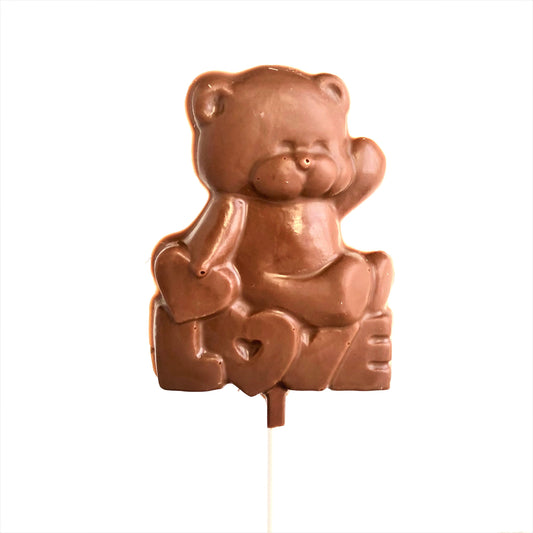 Chocolate Lollipop _ Love Bear