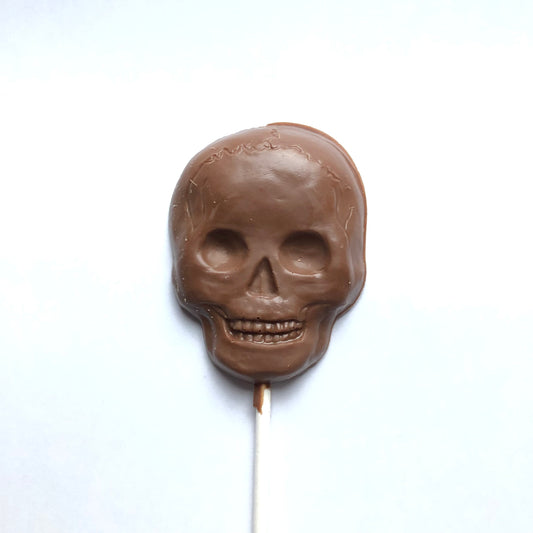 Halloween Chocolate Lollipops_ Skull